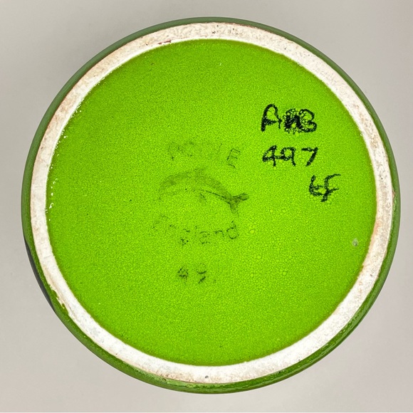 ❤️ SOLD ❤️ Vintage Poole Delphis Vase Plant Pot Tina Fancy Handmade Pottery 70s - Picture 5 of 9